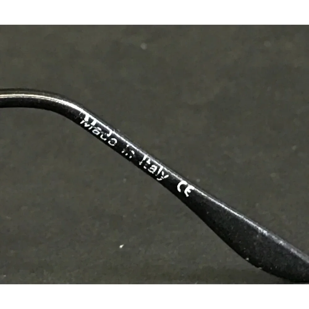 Italian Design Eyeglasses Frames MOD. 4148 COL. B34 Gold Rimless Oval 48-23-135